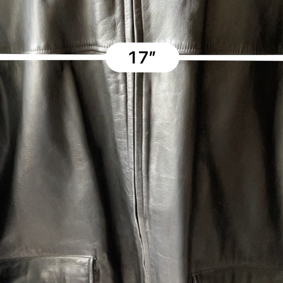 J. Crew black leather jacket large - Picture 10 of 12
